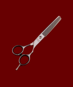 Profesyonel Berber Makası Gümüş Renk ve Gümüş Vidalı Efile 6,5 inç