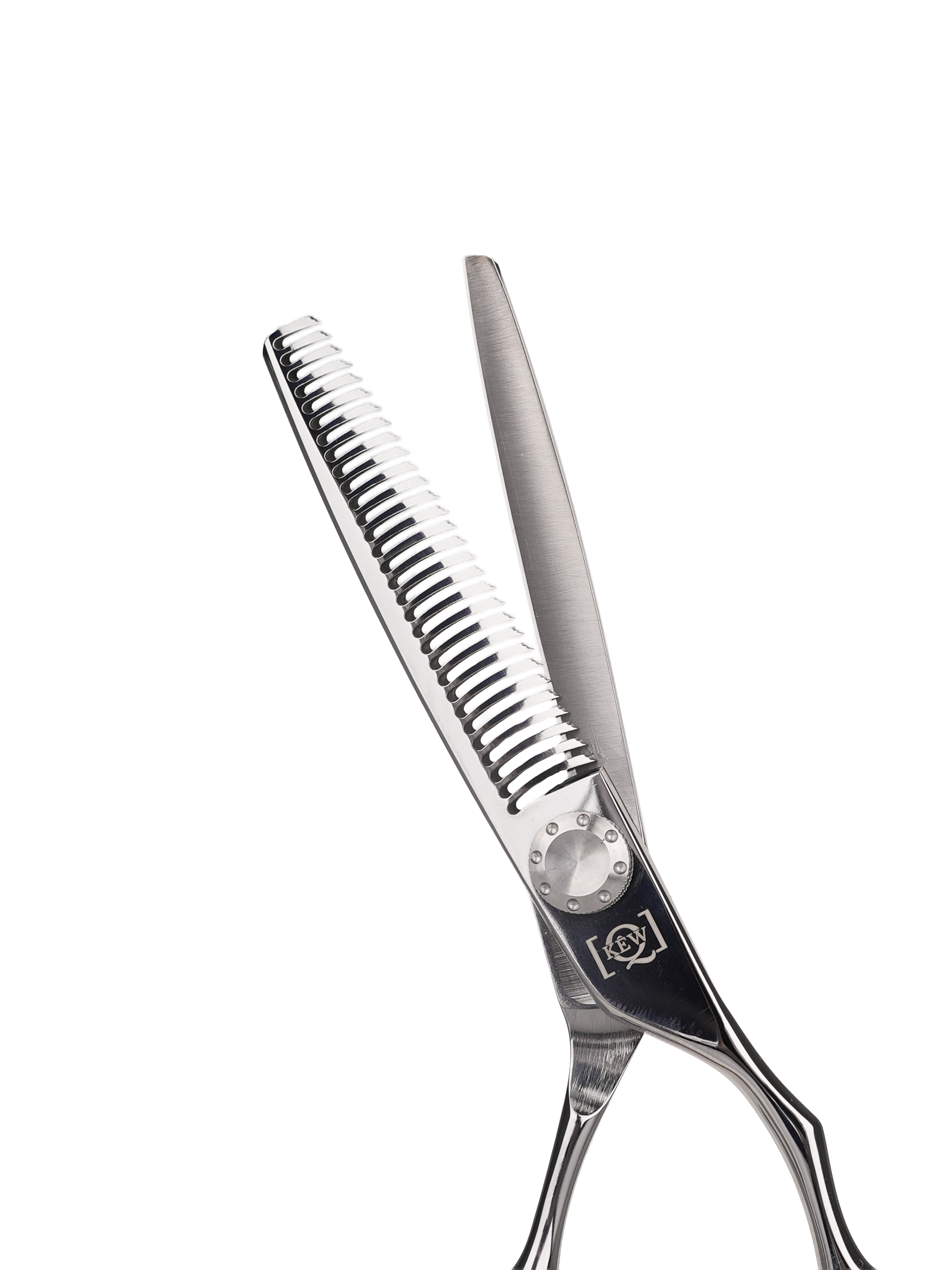 440C Japon Çeliği Profesyonel Ara Makas (Efile) - Klasik Gümüş - 6.0 İnç