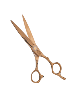 VG10 Japon Çeliği Profesyonel Berber Makası - Mat Gold (Bronz) - 6.3 İnç