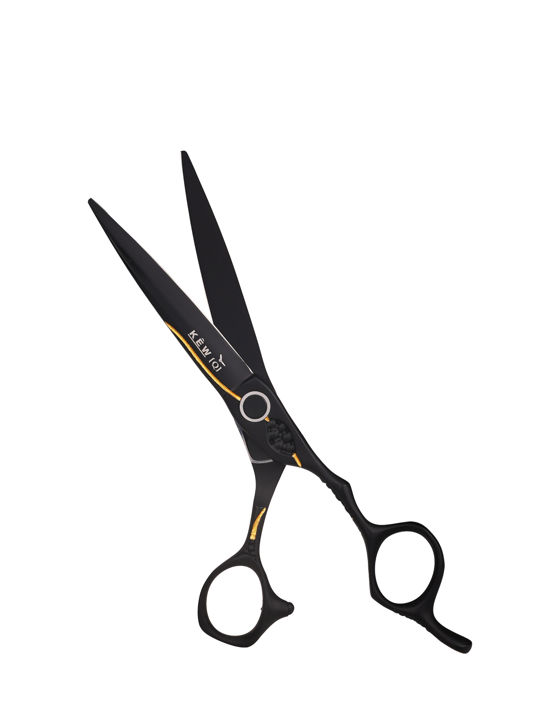 VG10 Japon Çeliği Profesyonel Berber Makası - Black & Gold Sword Serisi - 6.3 İnç - Görsel 2